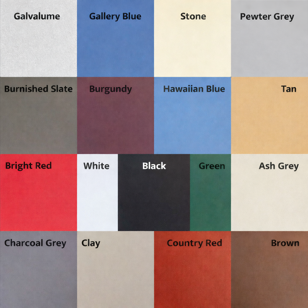 Color palette options